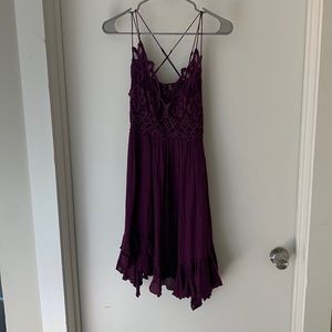 Free people purple dress. Size medium